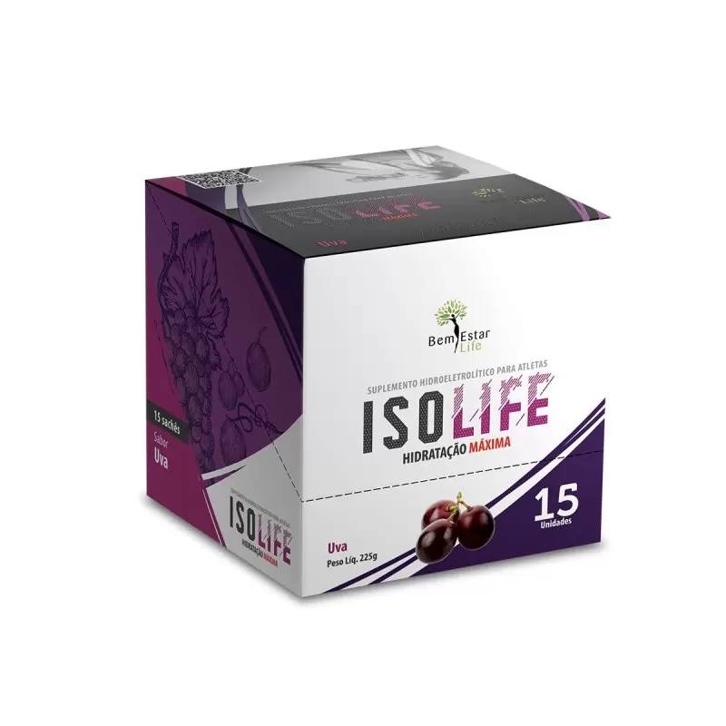 ISOLIFE - ISOTONICO - 15 SACHET  UVA